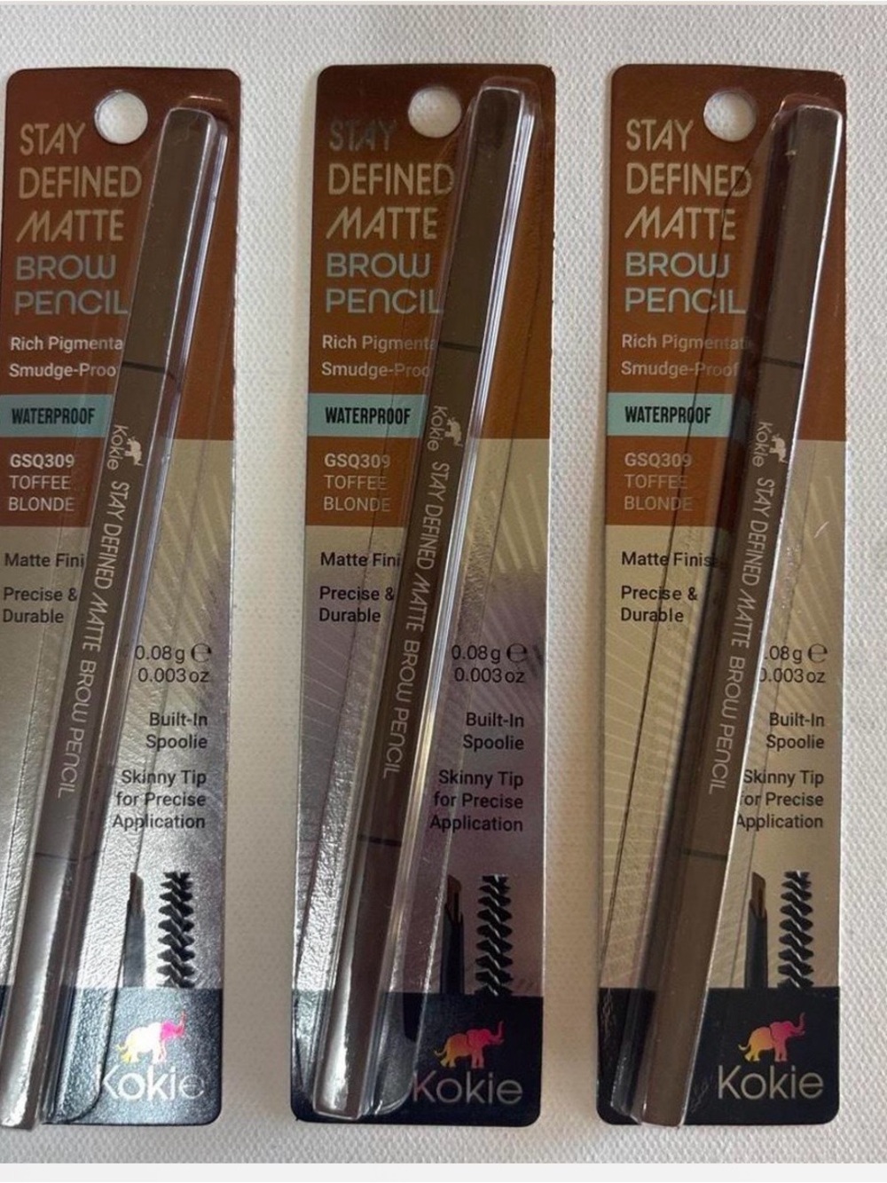 Kokie Stay Defined Matte Brow Pencil - OMG the Toffee Blonde!!!💖